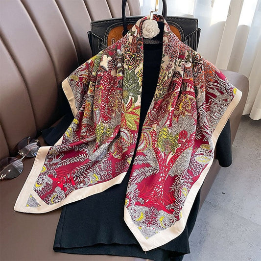 Print  Fashion  Square Scarf
