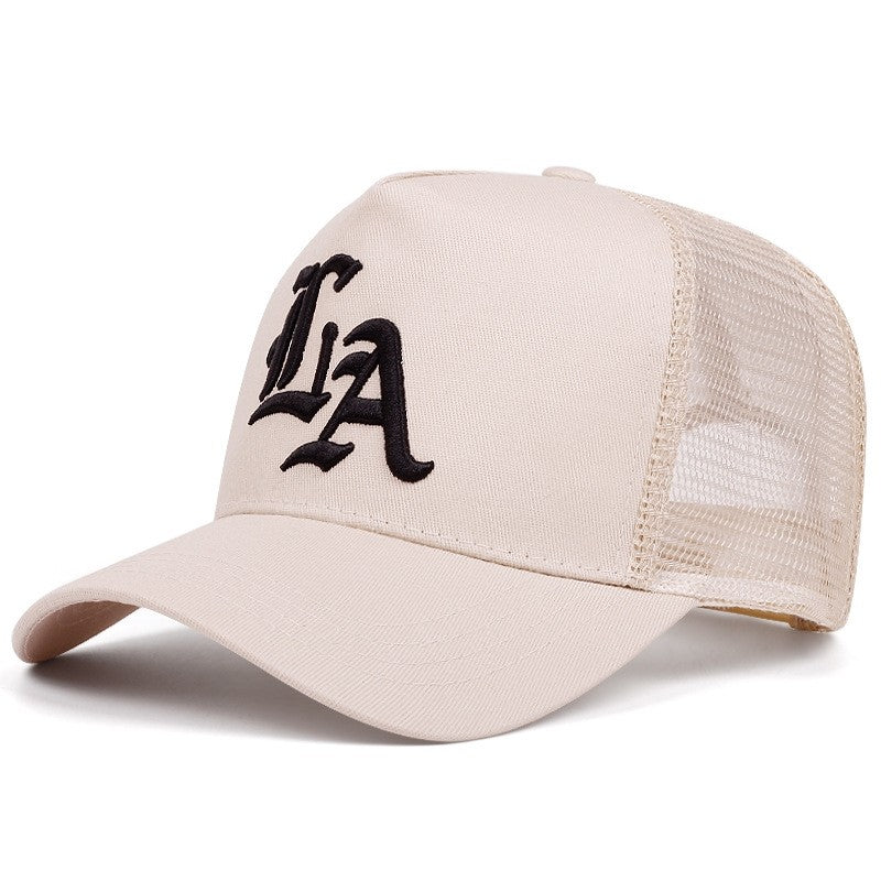 Men's High Crown Mesh Baseball Cap Breathable Outdoor Sun Hat