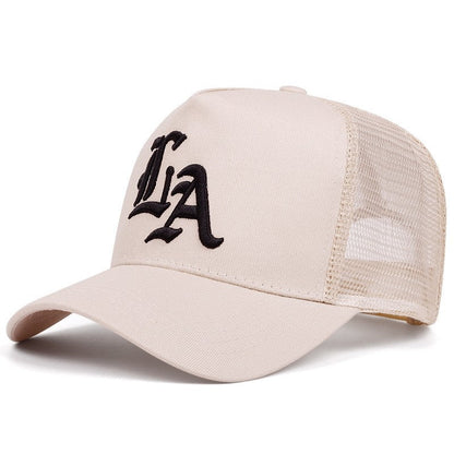 Men's High Crown Mesh Baseball Cap Breathable Outdoor Sun Hat