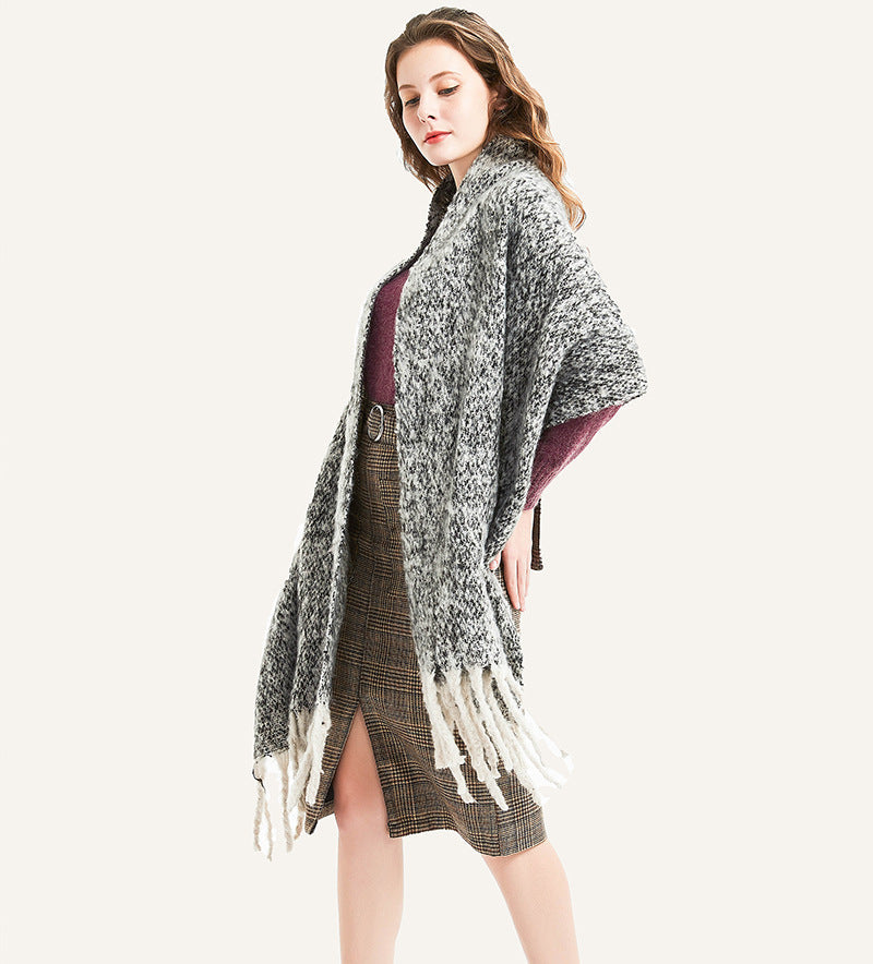 Solid Color Simple Tessel Scrves