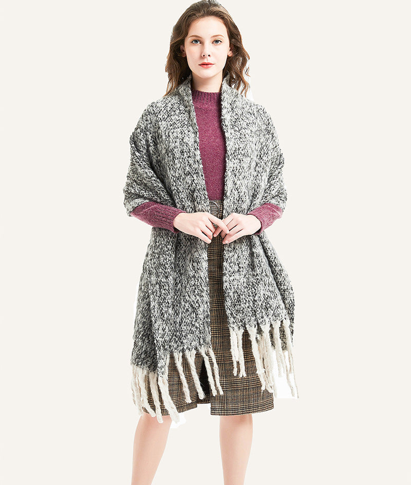 Solid Color Simple Tessel Scrves