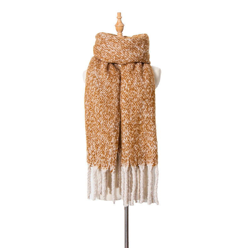 Solid Color Simple Tessel Scrves