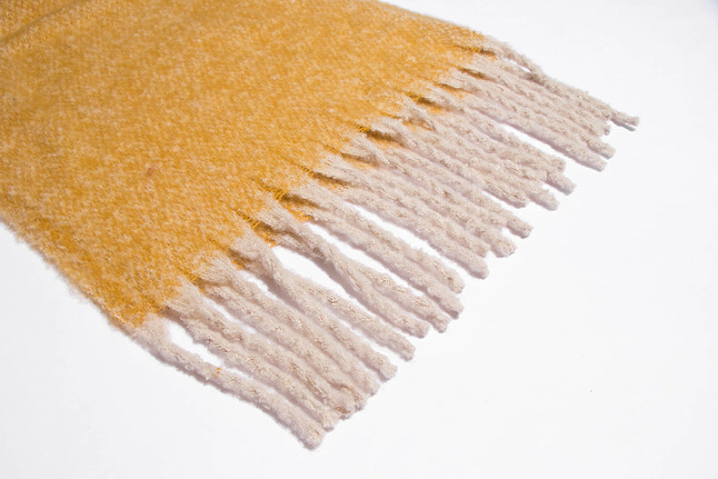 Solid Color Simple Tessel Scrves