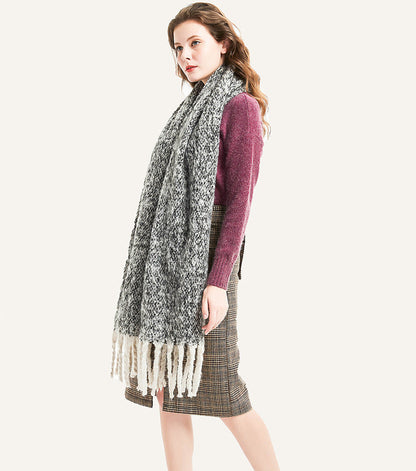 Solid Color Simple Tessel Scrves