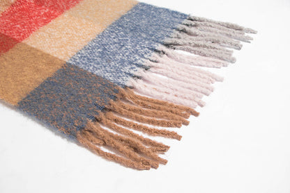 Stripe Tassel Soft Scarves