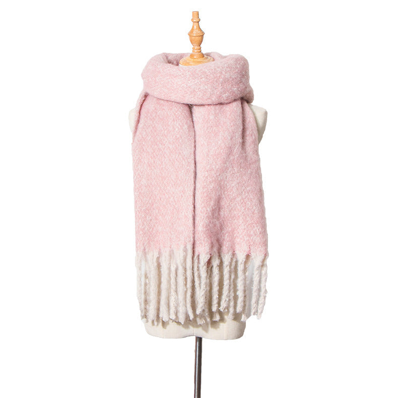 Solid Color Simple Tessel Scrves