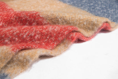 Stripe Tassel Soft Scarves