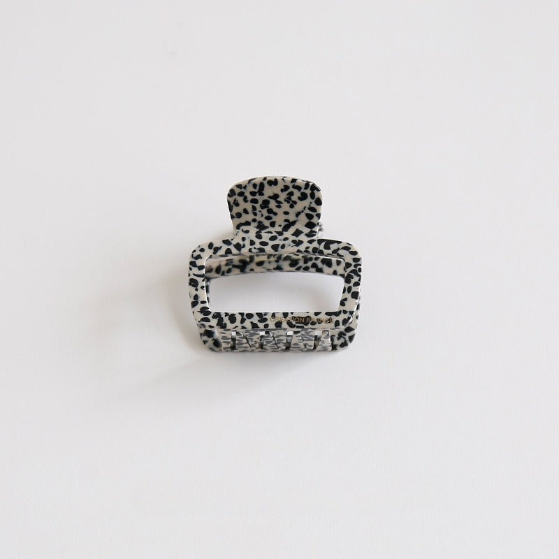 Minimalist Acetate Square Medium Hair Clip