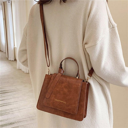 Plain Casual Wear-Resisting Sinple Square Bag