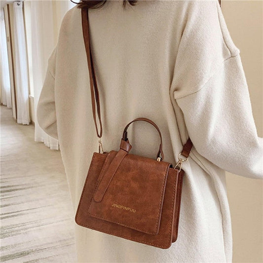 Plain Casual Wear-Resisting Sinple Square Bag