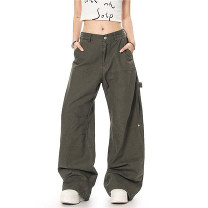 Loose Wide Leg Straight Casual Pants