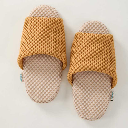 Simple Soft Mesh Breathable Home Slippers
