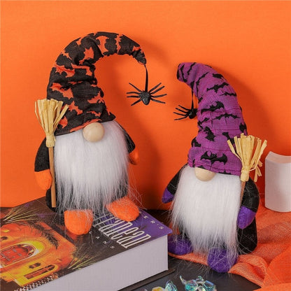 Faceless Gnome Halloween Decor