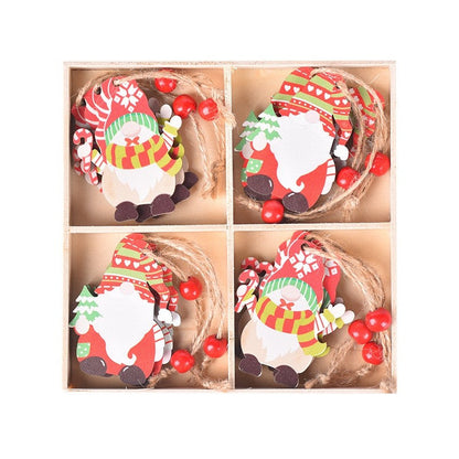 Christmas Wooden Candle Decorations