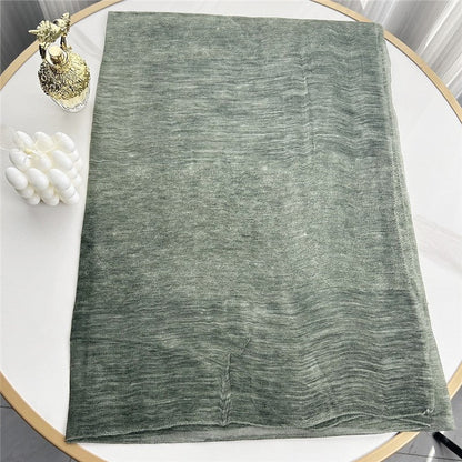 Solid Color Fashion Scarf