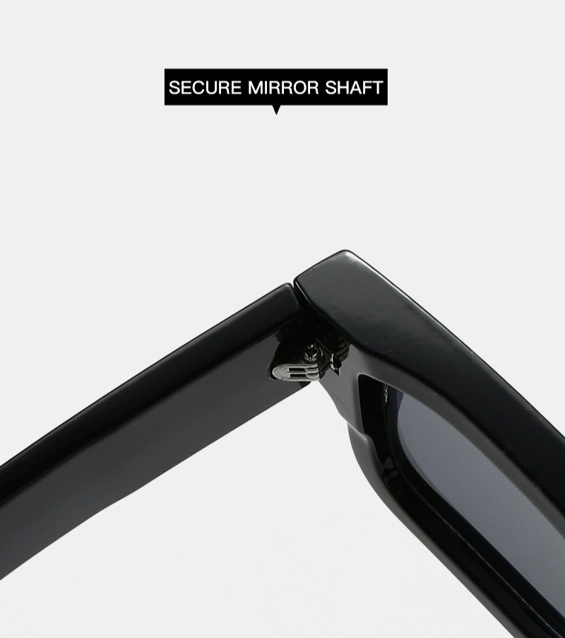 Retro  Square Frame Versatile Sunglasses