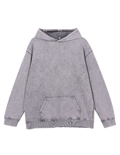 Washed Hooded Casual Oversize Hoodie