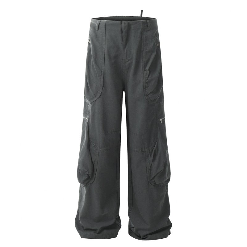 Stylish Large Pocket American Cargo Pants