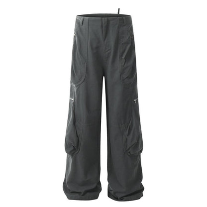 Stylish Large Pocket American Cargo Pants