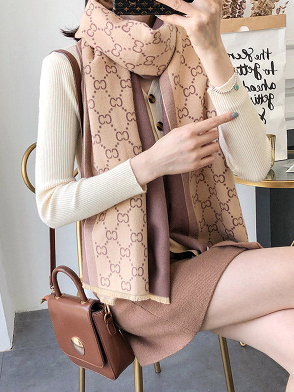 Stylish Split-Joint Warm Shawl&Scarf