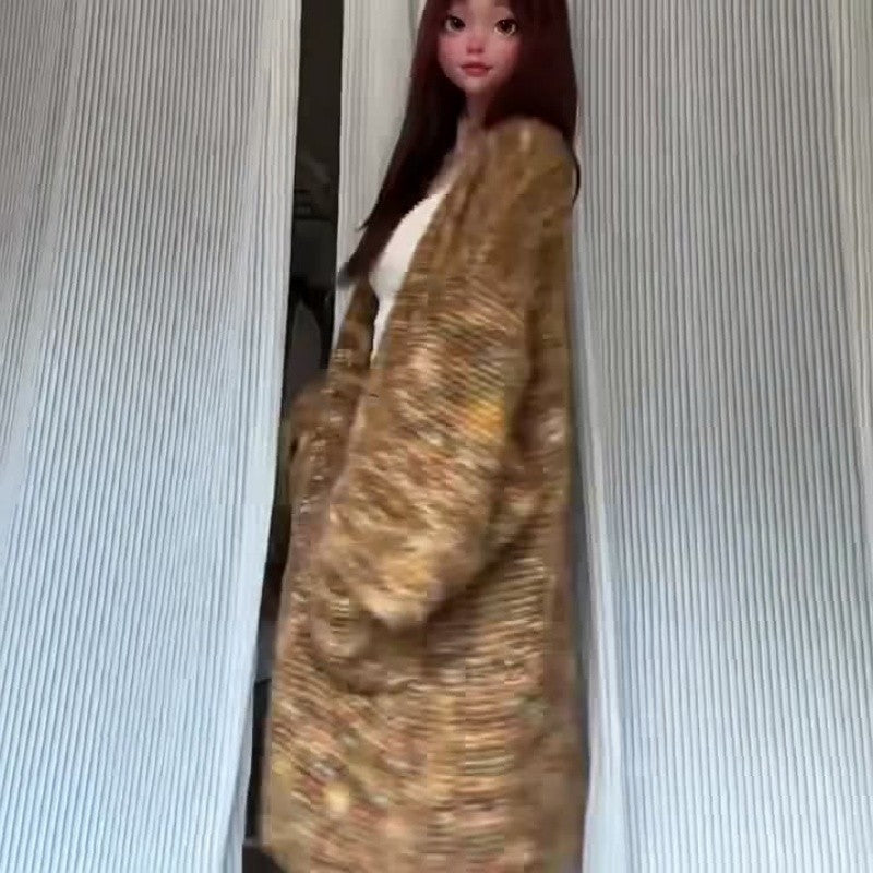 Loose Casual Sweater Coat