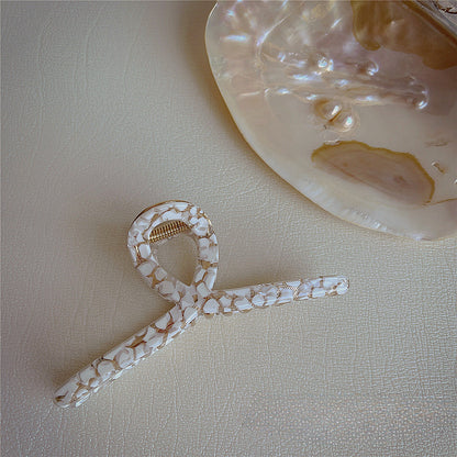 Metal Agate Large Cross Hair Claws