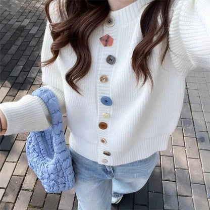 Loose Knit Sweater Coat