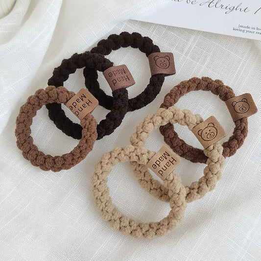 Simple High Stretchy 5PCS Hair Ties