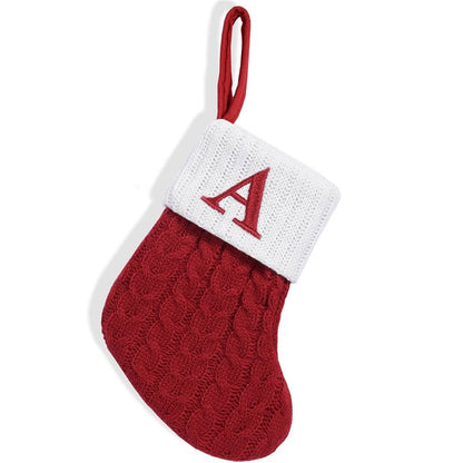 Red Letter Santa Stocking Candy Bag