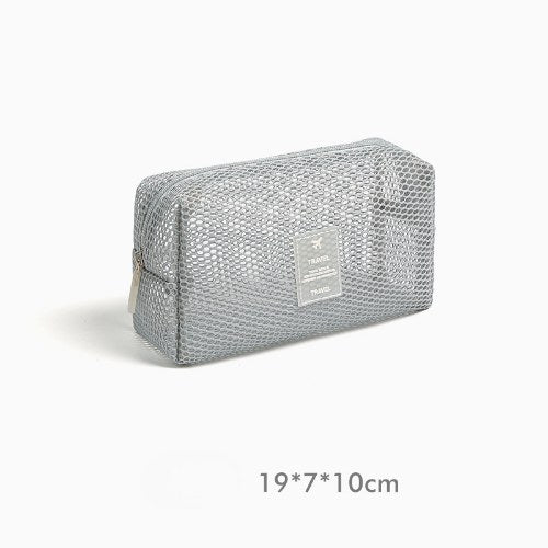 Large Capacity Simple Mesh Make Up Bags