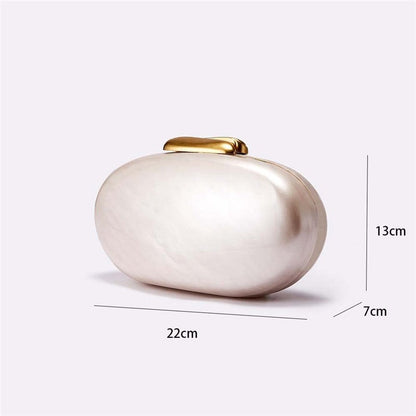 Fashion Acrylic Bullet Clutch