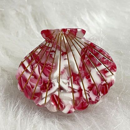 Simple Colorful Shell Acetate Claw Claw