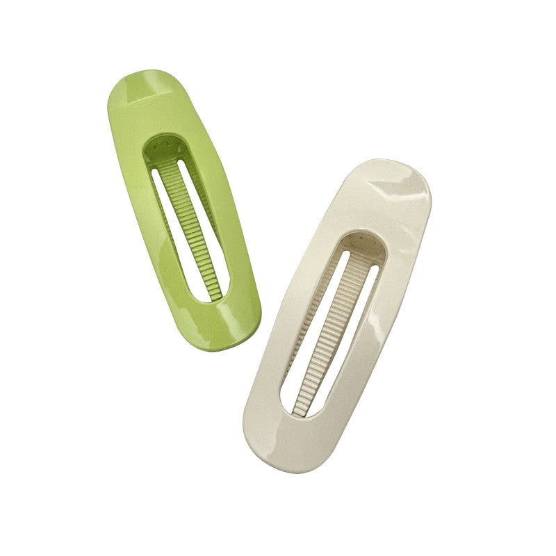 Large Solid Color Minimalist Hair Claw Clip