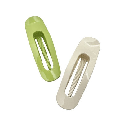 Large Solid Color Minimalist Hair Claw Clip