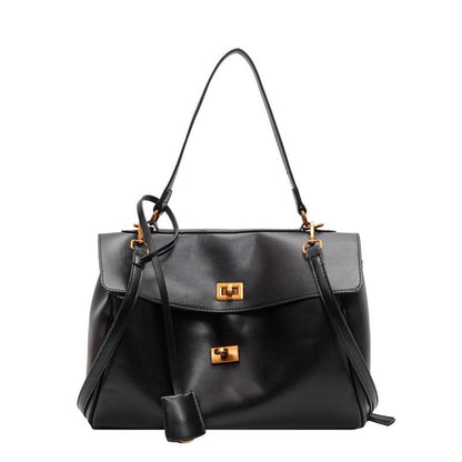 Retro Handbag With Pendant