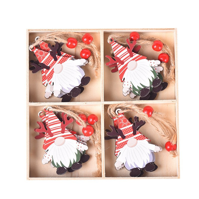 Christmas Wooden Candle Decorations