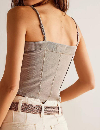 Simple Solid Color Tank Tops