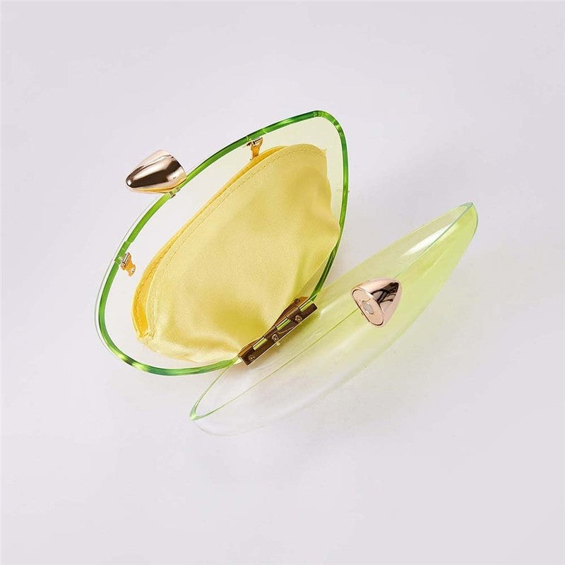 Acrylic Clear Evening Clutch