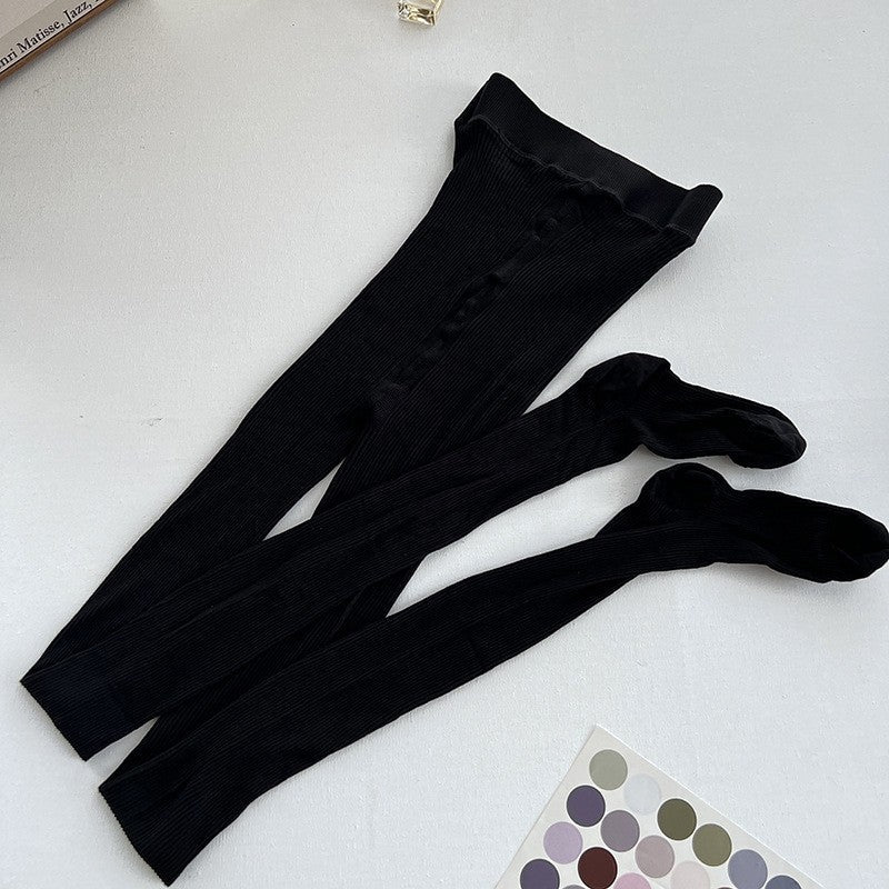 Simple Solid Color Thin Leggings