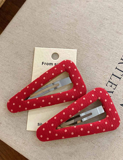 Polka Dot Sweet Cute Hair Clip