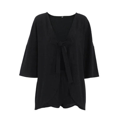 String Tie Shirt And Short Seys