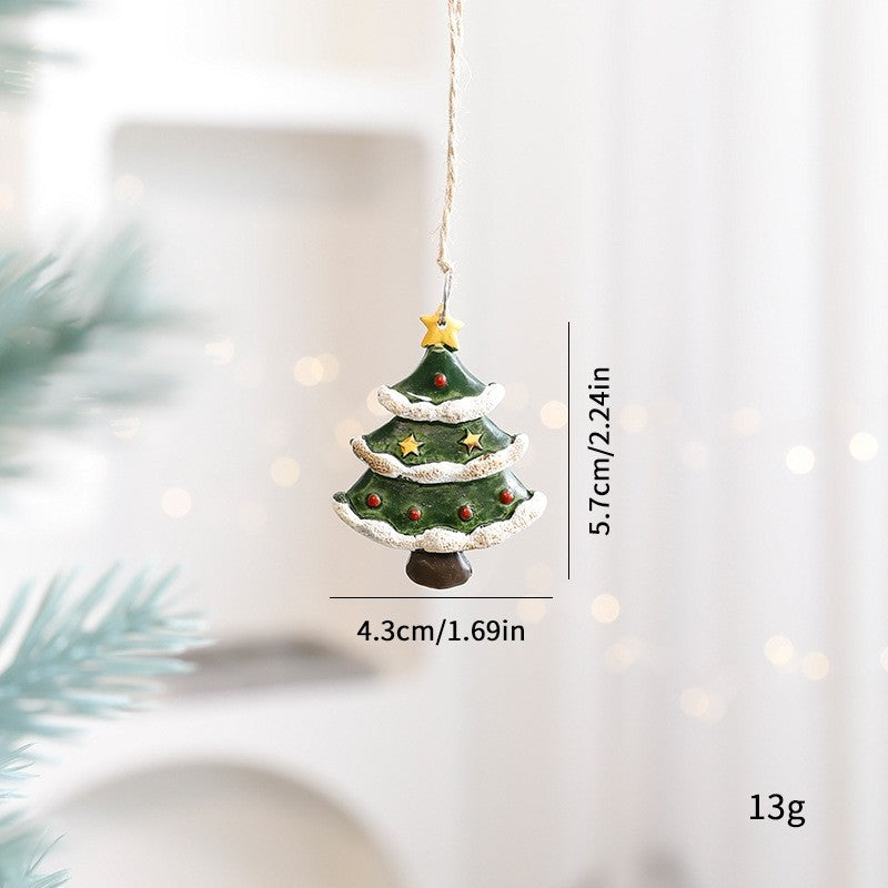 Christmas Wooden Candle Decorations