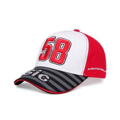 Racing Themed Baseball Cap Basic Style
