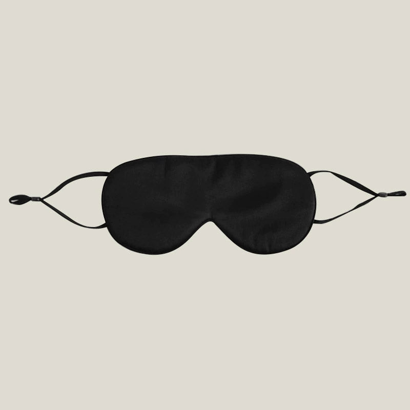 Soft Mulberry Silk Sleep Mask with Ear Hook