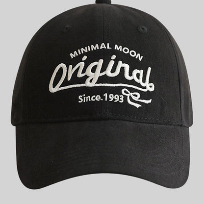 Cute Letter Embroidered Versatile Baseball Cap