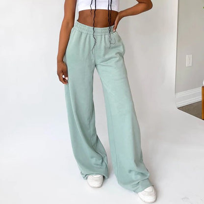 Casual Wide Leg Street Flare Pants