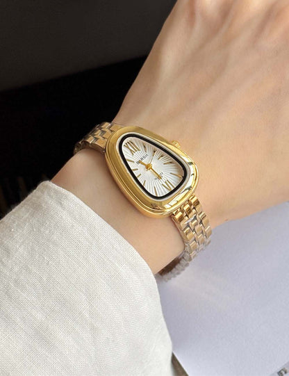 Luxury Snake Head Case Quartz Wrist Watch