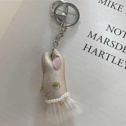 Cute Animal Simple Keychain Bag Charm