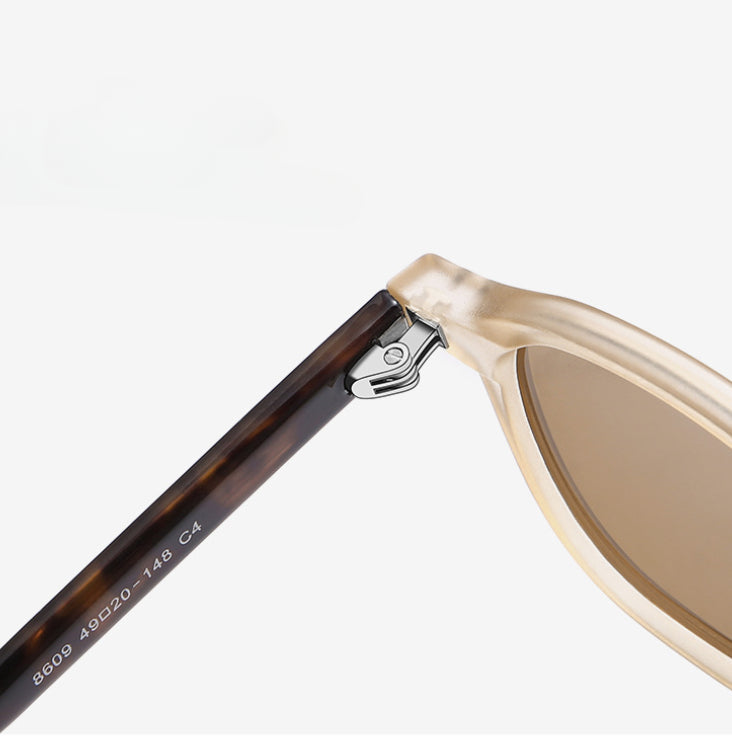 Round Simple Daily Polarized Sunglasses