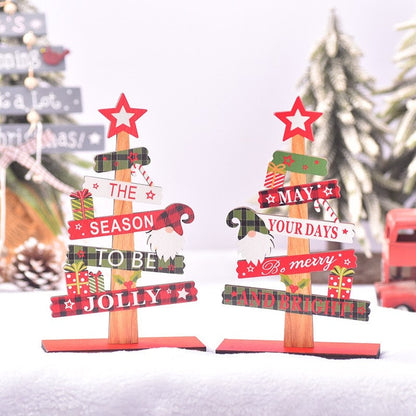 Christmas Wooden Candle Decorations